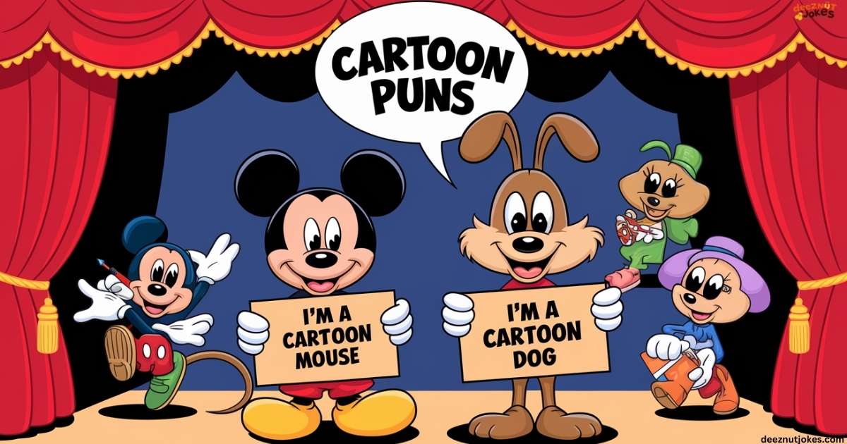 Cartoon Puns