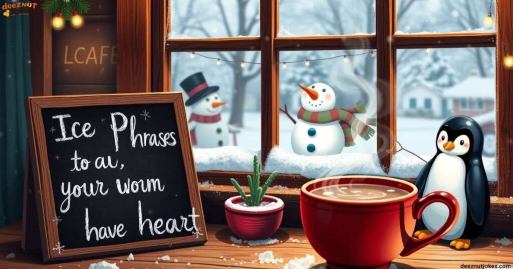 Icy Phrases to Warm Your Heart