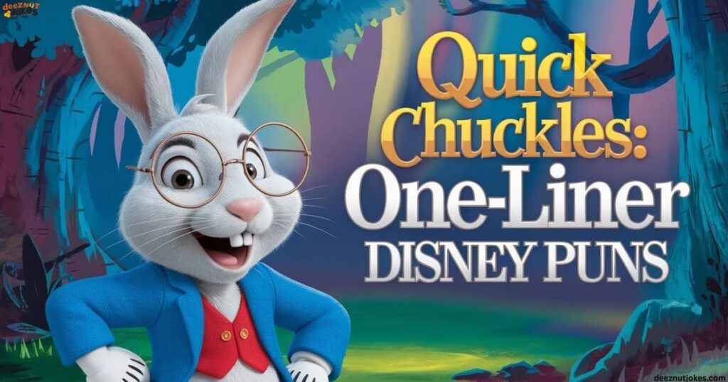 Quick Chuckles: One-Liner Disney Puns