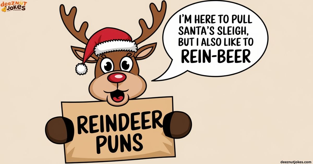 Reindeer Puns