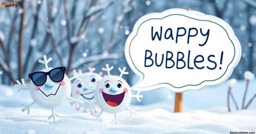 Snowy Puns with a Flake of Fun
