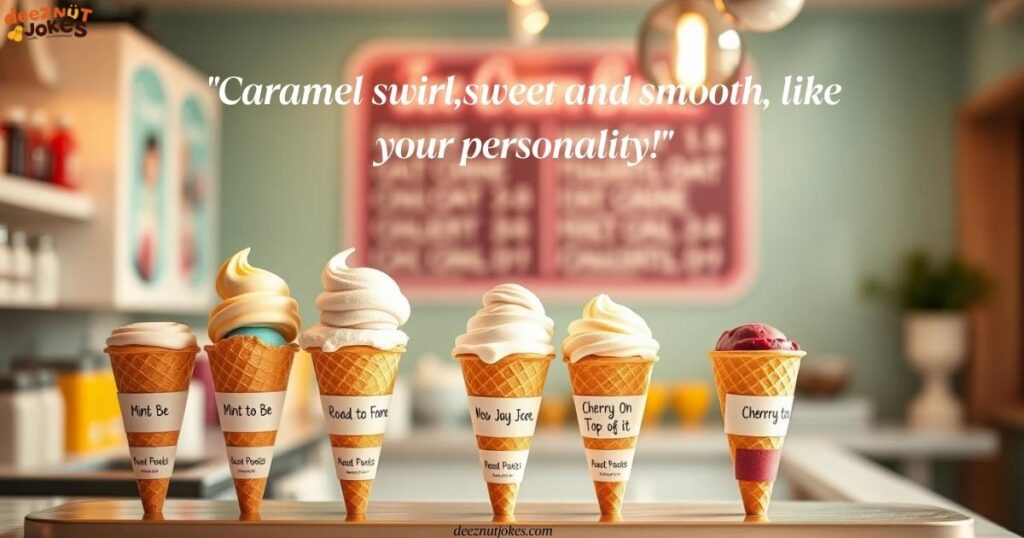 Punny Ice Cream Flavors for You