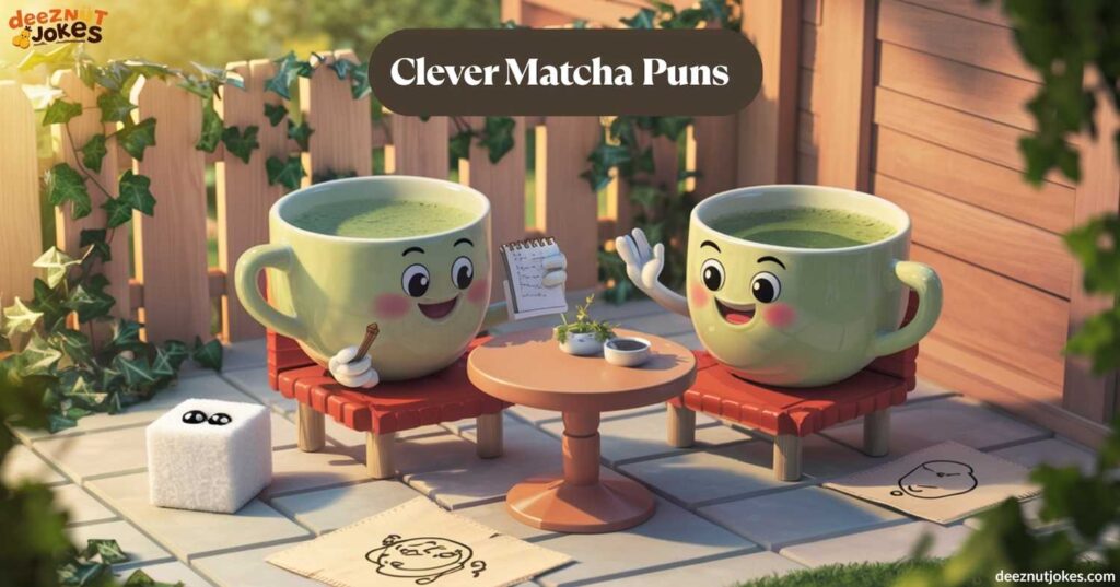 Clever Matcha Puns
