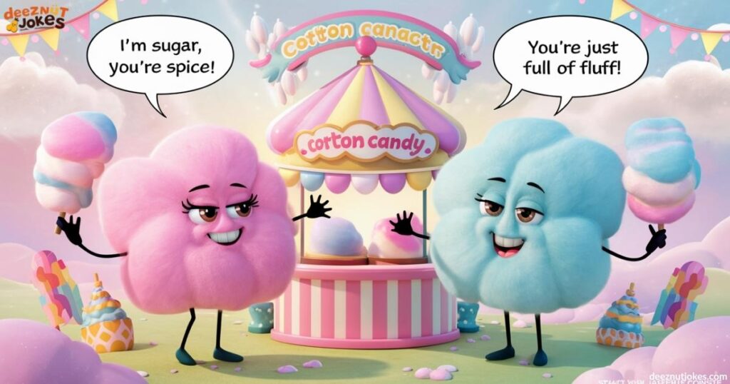Cotton Candy Puns
