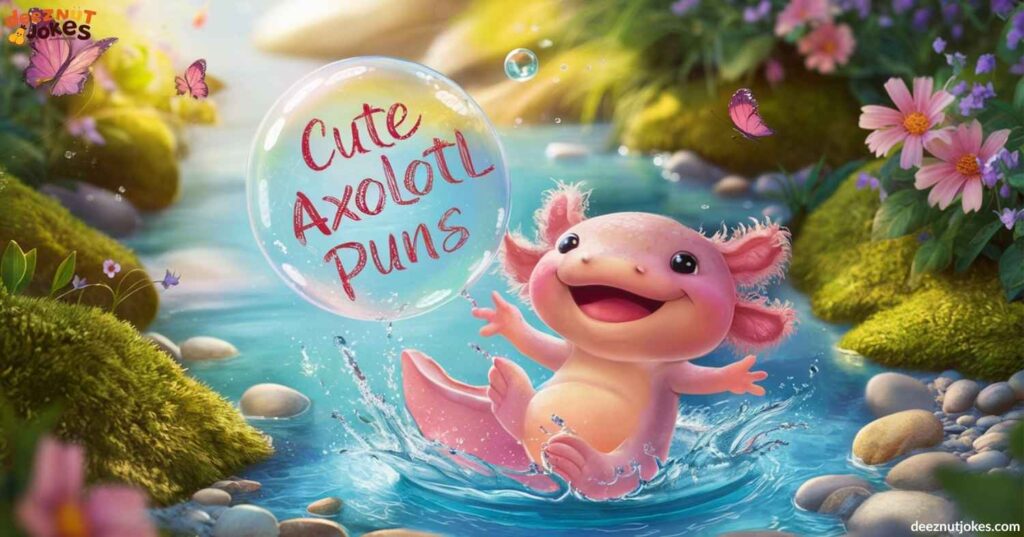 Cute Axolotl Puns
