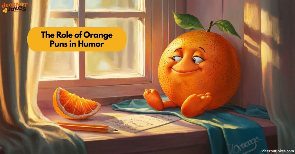 The Role of Orange Puns in Humor